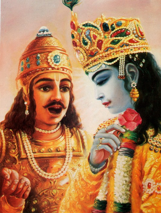 11 SI (entrevista - bhagavad-gita) O Gita Condensado (Dia 12 - aparecimento do Gita) (3000) (bg)06