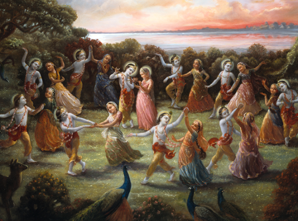 20 R (artigo - Krishna) As 64 Qualidades  de Krsna - 41 a 48 (1200)